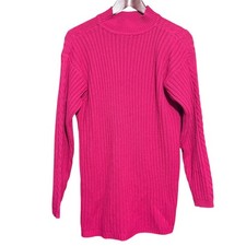 partners Mervyns Dress Womens Medium Pink Sweater Long Sleeve 