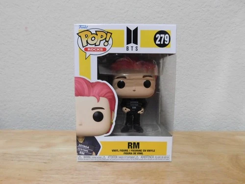 New Funko Pop Rocks BTS #279 RM vinyl figure