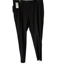 J M Haggar Premium Stretch Suit Separates Slim Fit Black Dress Pants 36W x 30L