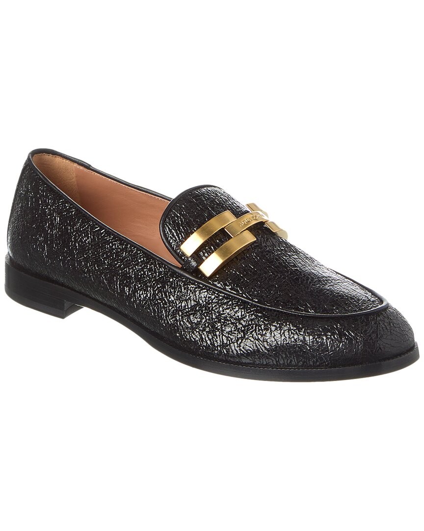 Aquazzura Brandi Leather Loafer Women's Black 38.5
