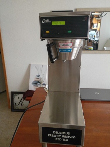 Used Curtis PTT3 Single Tea Brewer w/ Digital Programming - 120v