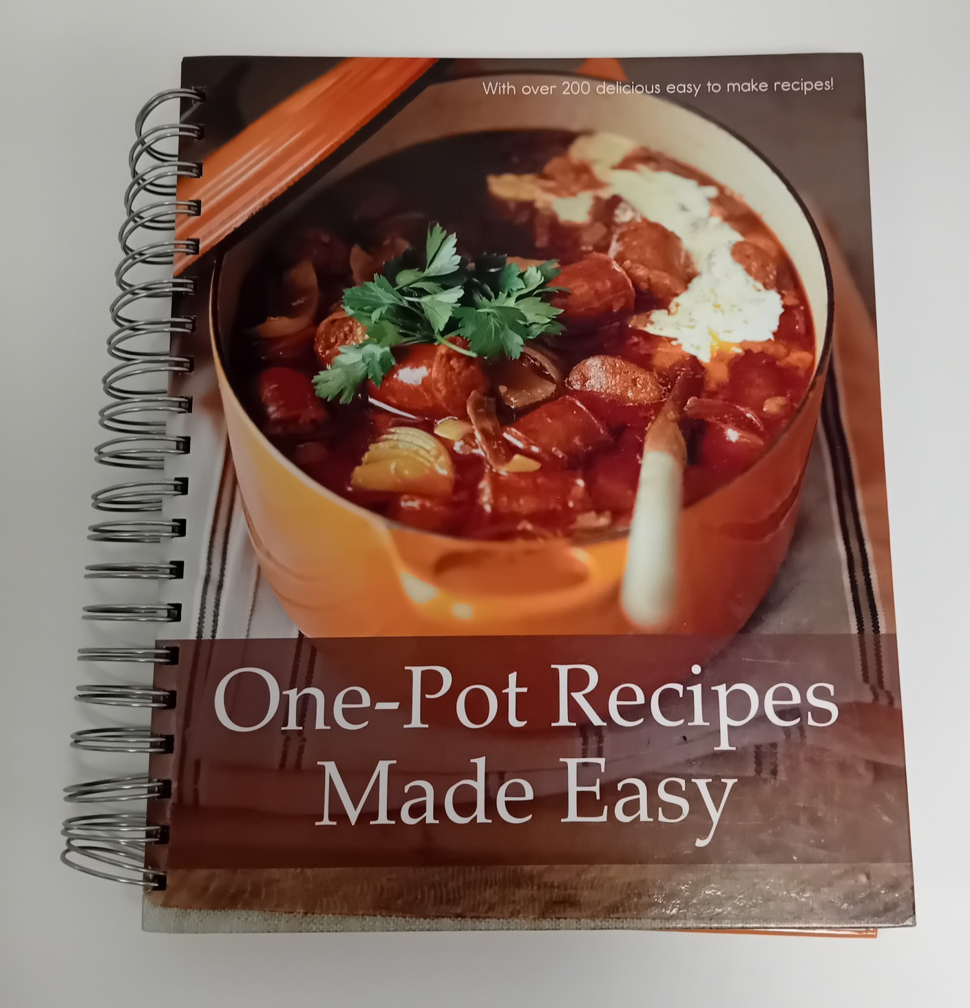 One  Pot Recipes Made Easy, (Hardcover Spiral bound 2012)