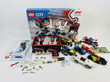 Lego Race Car Parts Lot Incomplete Sets 7 Minifigures Vehicles Accessories Bulk