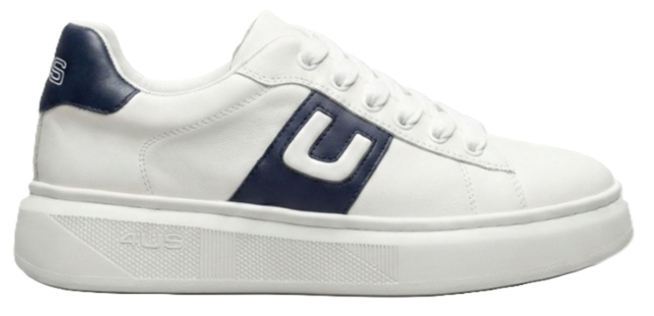 4US PACIOTTI 4US0061 LACE UP SNEAKERS SPORTS SHOES MEN LACES LACES WHITE