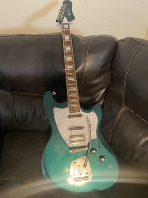 Guild Surfliner Deluxe Evergreen Metallic - Solid Body Electric