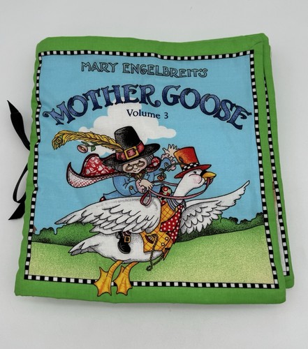 Mary Engelbreit's Mother Goose Volume 3 Fabric Baby Child Cloth Book Kittens
