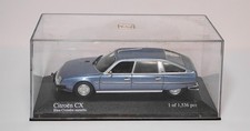 Minichamps 1/43 Citroen CX Blue Metallic Diecast Model Vintage Collectible