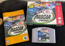 NASCAR 99 (Nintendo 64, N64) Game / Box / Manual - Tested