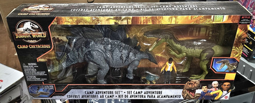 New Sealed Jurassic World Mattel Camp Cretaceous Adventure Set Dinosaur