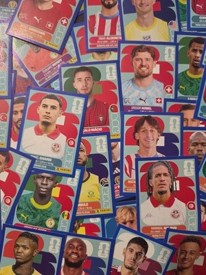 2026 FIFA WORLD CUP Panini BLUE PARALLEL Stickers - GER to URU - You Pick