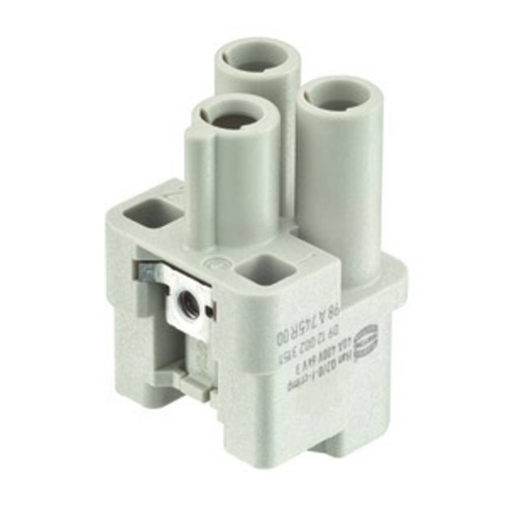 Insert femelle HARTING 09120023151 connecteur de puissance à sertir 2 pôles PE