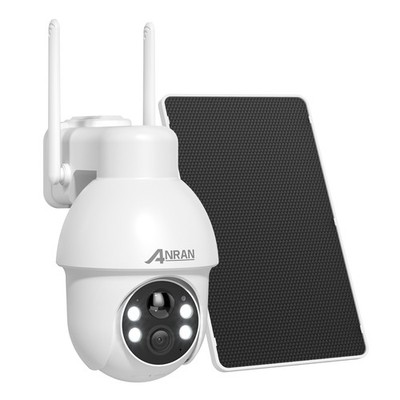 ANRAN 4K 8MP Wireless Solar Battery Powered WiFi Security Camera 360°PTZ Outdoor