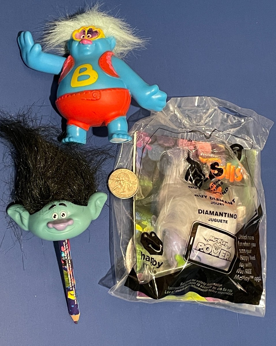 Trollz 2006, Trolls 2016, Trolls World Tour 2020 McDonald's Happy