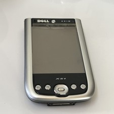 Dell Axim X51 Handheld PDA Windows Mobile Silver Black Pocket UNTESTED