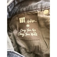 KUT from the Kloth Bootcut Jeans Dark Wash Blue Denim KP321VPMAI Womens Size 6