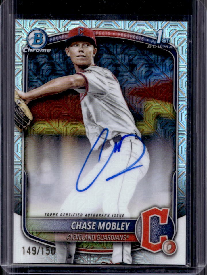 2025 Bowman Chase Mobley Chrome Auto HTA Choice Refractor 1st #149/150