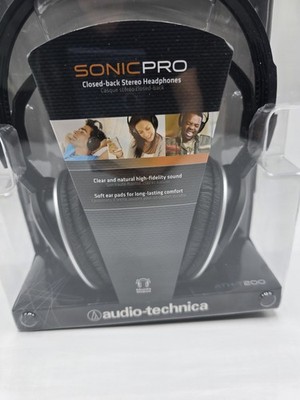 Audio-Technica ATH-T200 Dynamic Stereo Headphones New Sealed Box