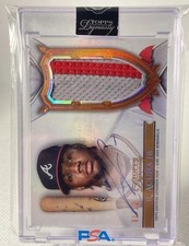 Ronald Acuna Jr. 2024 Topps Dynasty Patch Auto 1/10