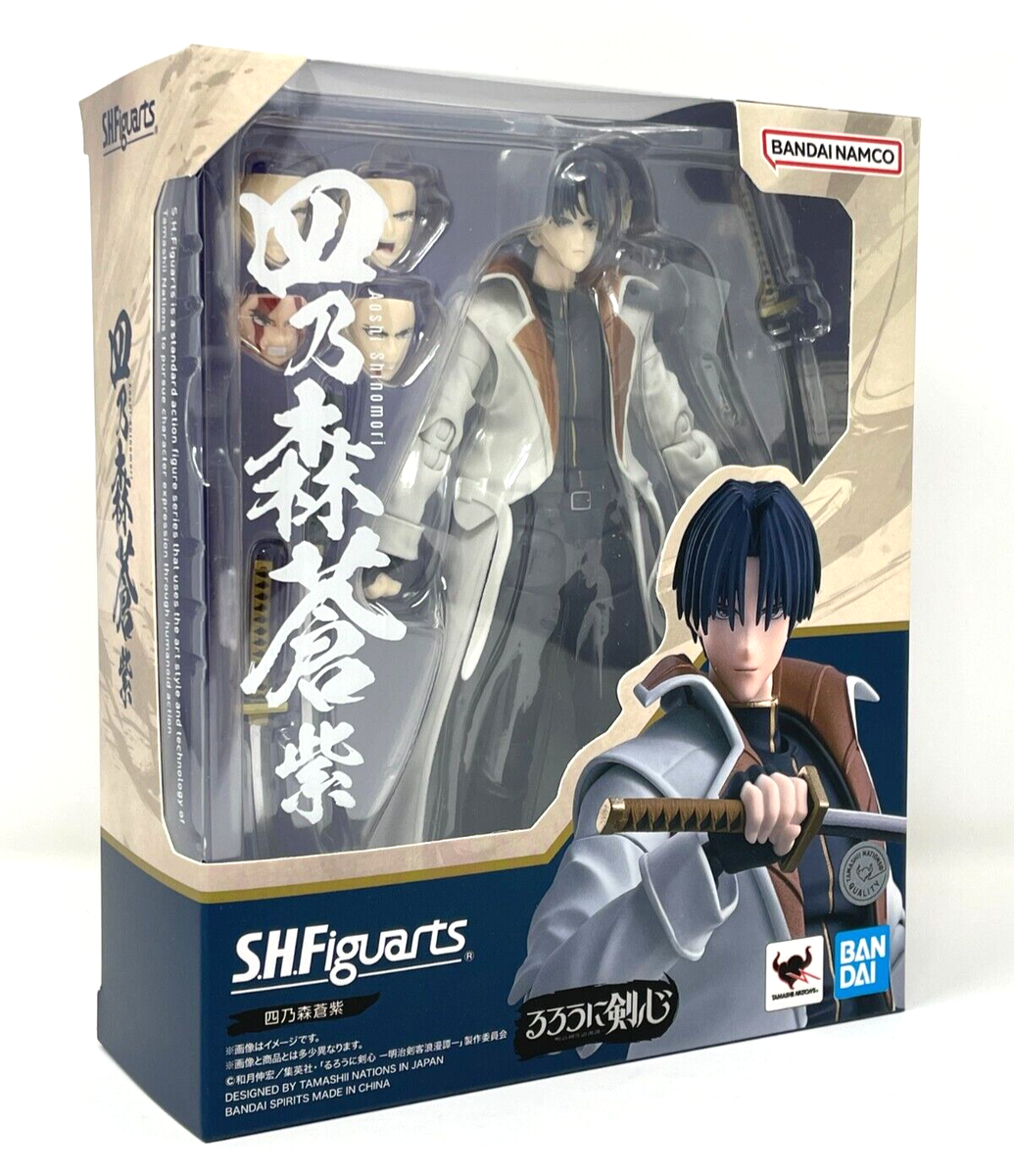 BANDAI - sato S.H.Figuarts Aoshi Shinomori Rurouni Kenshin TAMASHII