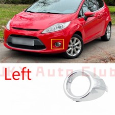 Bisel de cubierta de faro antiniebla cromado izquierdo para Ford Fiesta 2009 2010 2011 2012 c