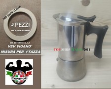 SET 2 PEZZI GUARNIZIONE 1 TAZZA DM.5,1 VEV VIGANO' PER CAFFETTIERA COMPATIBILE
