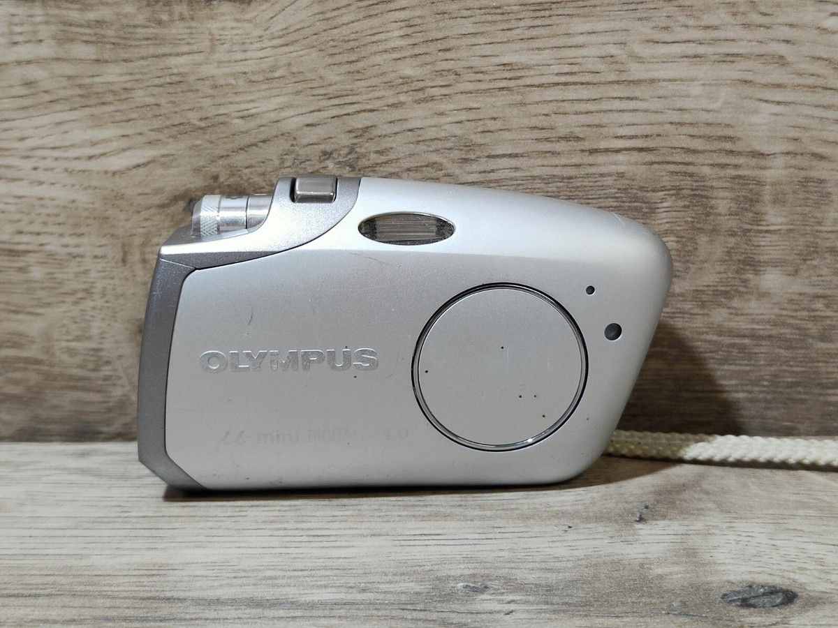 OLYMPUS μ-mini DIGITAL 4.0 MEGAPIXEL Olympus Mju Mini 4.0MP Compact Digital Camera Silver Tested | eBay