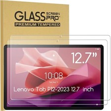 For Lenovo Tab P12 12.7 inch, 2023 Screen Protector Tempered Glass 9H Hardness