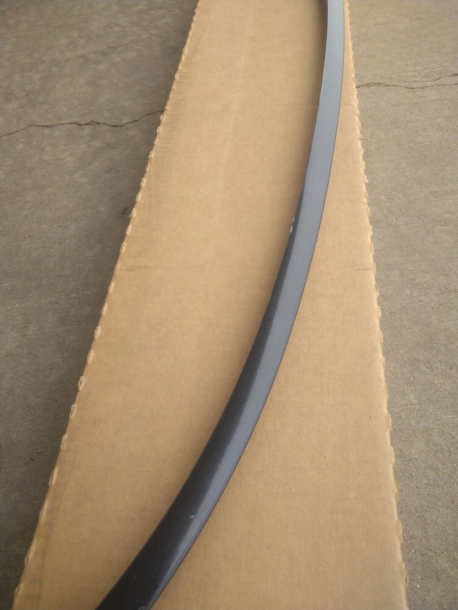 2008-2009 Pontiac G8 Passenger Front Black Upper Door Molding