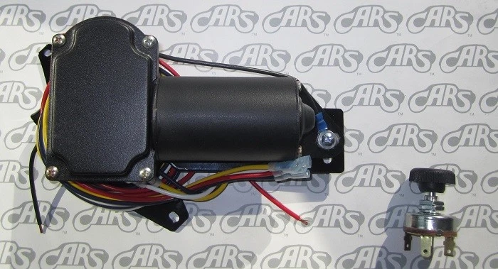 Kit de motor limpiaparabrisas eléctrico Buick & Oldsmobile 1957 | Repuesto 12V | Hecho en EE. UU. Foto 2 de 2