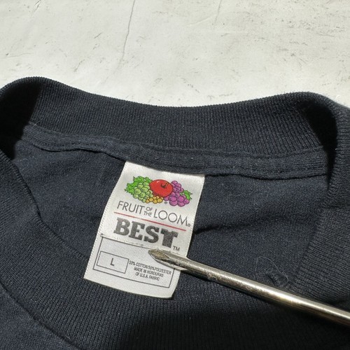 Vintage Paco's Tacos T-Shirt Men's L Mt. Clemens Black Classic Logo Black Tee - Picture 3 of 7