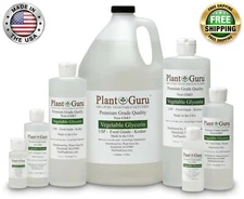 Vegetable Glycerin USP 99.9 % Pure Food Grade VG PG Liquid 1 oz - Gallon Bulk 