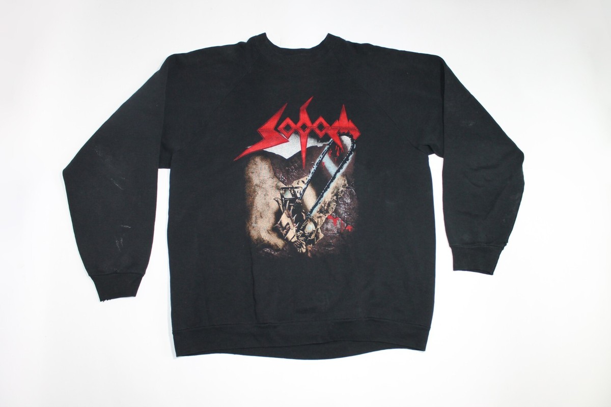 Vintage Sodom Sweatshirt The Saw Is the Law Tour 1991 Sweatshirt