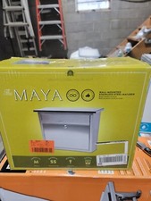Maya Locking Stainless Steel Wall Mount Mailbox