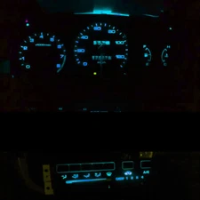 LED Light Kit for Honda Civic EK 96-98 96 97 98 Gauge Cluster + Climate Control
