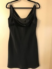JUMP Apparel Co Little Black Dress Sleeveless Cocktail Bling Rhinestones 9/10