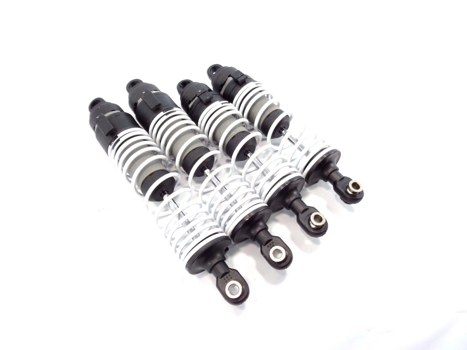 TRAXXAS SLASH 4wd 2wd SET OF ULTRA SHOCKS FRONT REAR WITH SPRINGS 4X4 RUSTLER eBay