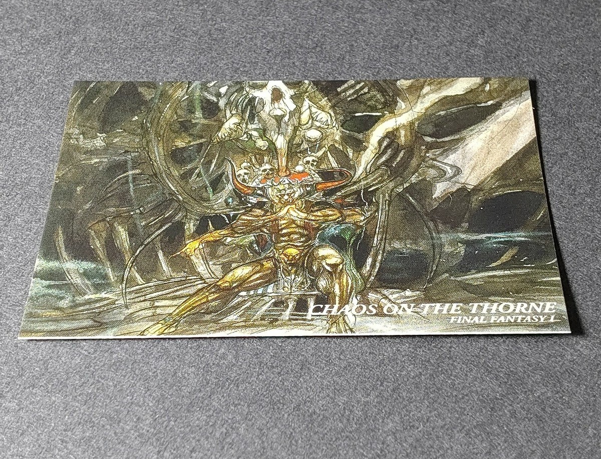 Chaos Final Fantasy 1 Art Museum Card 1st Ed #008 Square Japan F/S
