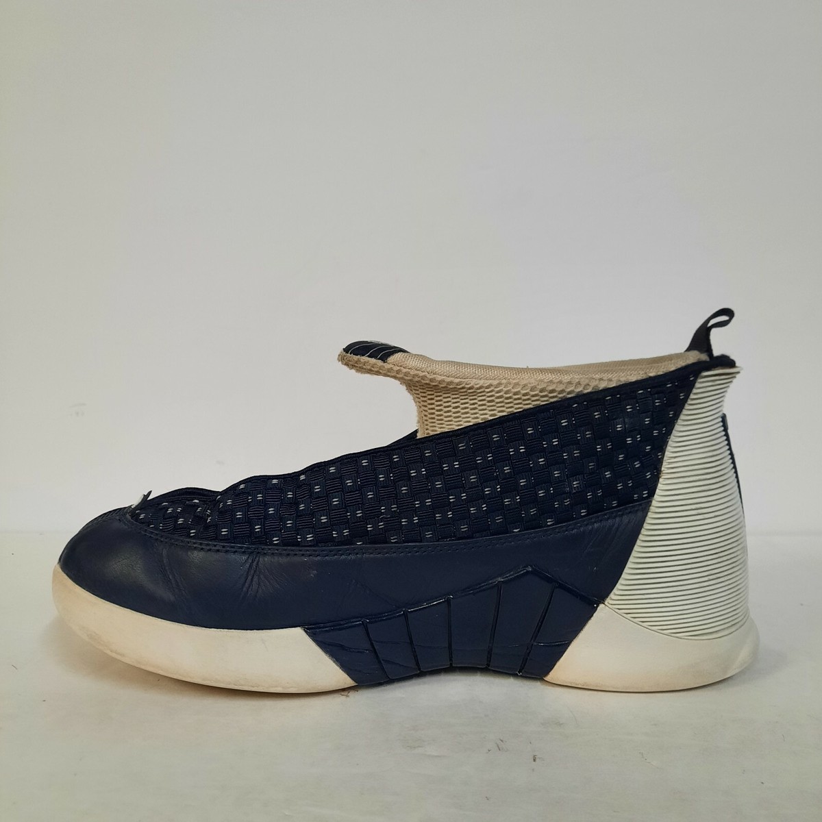 Nike Air Jordan 15 Retro Obsidian Blue White Mens Size 9.5