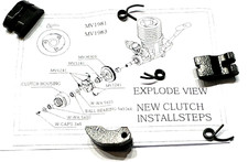 Reely 3-Backen-Fliehkraftkupplung für 1:8er RC Cars mit 3,5ccm Motor (1261-887)