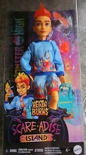 Monster High Scare-Adise Island Heath Burns Doll 12" with Flame Hoodie