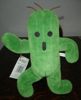Final Fantasy Viii Official Cactuar Plush Doll 12 Rare 1999 サボテンダーぬいぐるみ Ebay