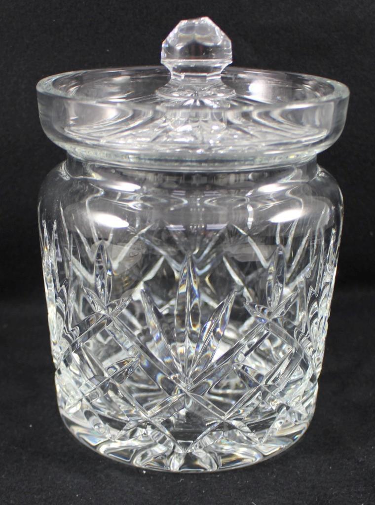 Waterford Crystal Ashbourne Biscuit Barrel with Lid eBay