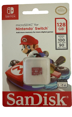 SanDisk 128GB micro SD XC Card MicroSDXC Flash Memory Nintendo Switch 128 GB