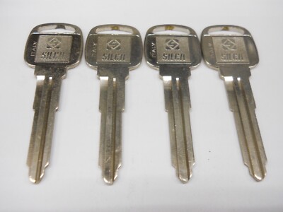 Silca MAZ13 Key Blank Fits Mazda X188 MZ17 DRILLED Lot of 4