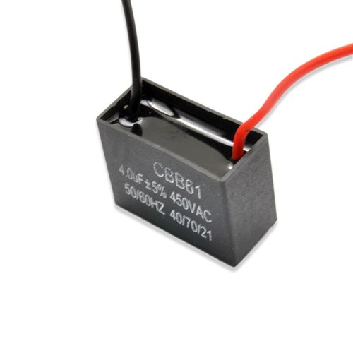 1pcs CBB61 AC450V 4.0uF Starting Capacitor Ceiling Fan Motor Running Capacitor - Picture 2 of 2