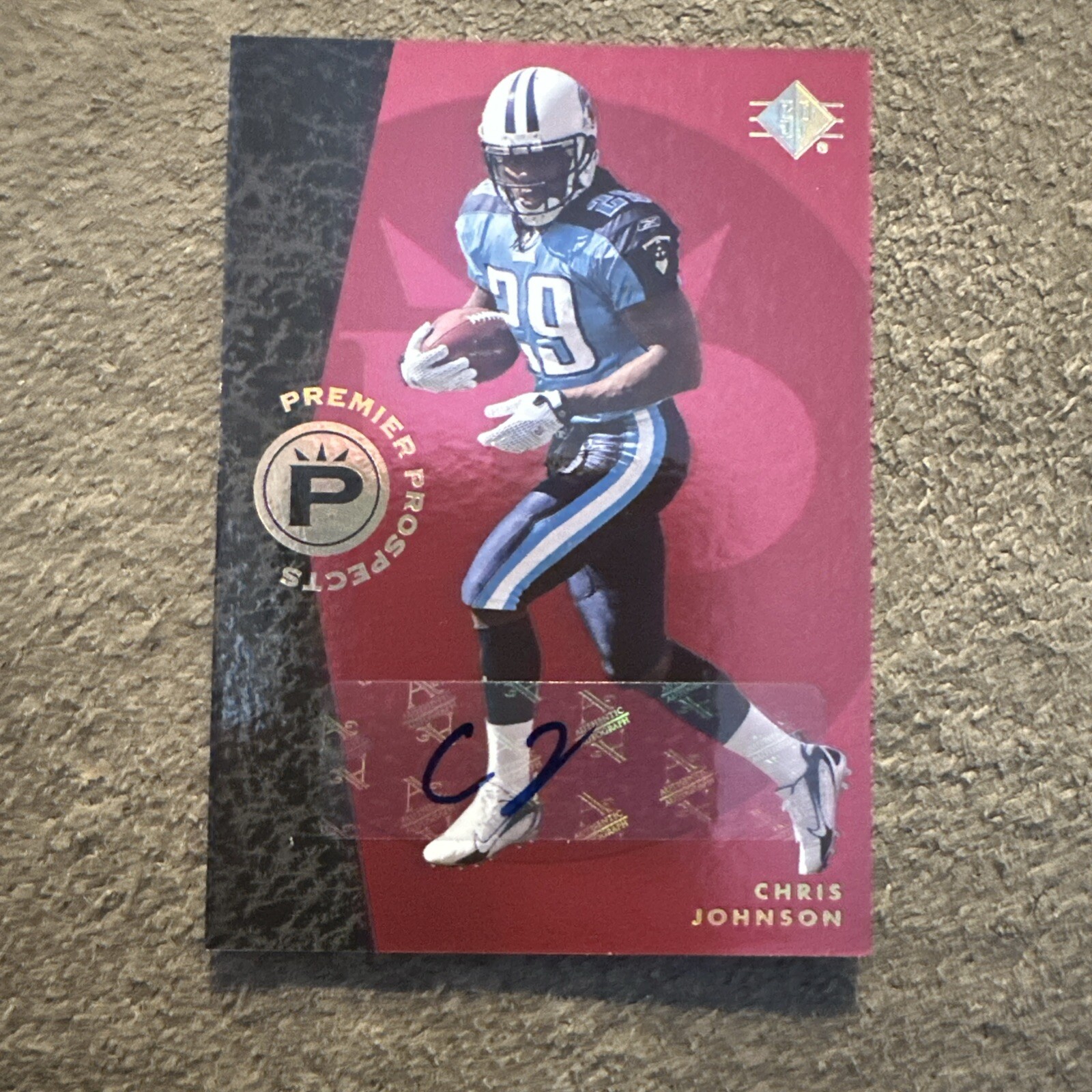 Chris Johnson SP Rookie Edition #313 Rookie Autograph 1994 SP Edition