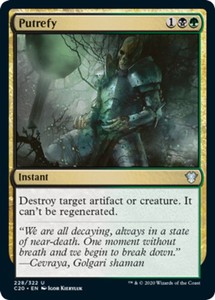Putrefy x4 - Commander 2020 - NM-Mint, English - Commander 2020