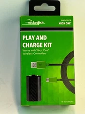 Rocketfish Play and Charge Kit for XBOX One Wireless Controllers 10 Foot Cable