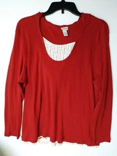 VENEZIA 18/20 HOODIE RUSTY LONG SLEEVES NWOT