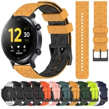 20 22mm Silicone Band for Realme Watch 3 / 2 Pro Strap Realme S /S Pro Watchband